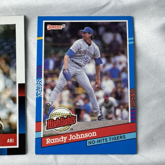 Randy Johnson 12 Card Lot NM Rookies Bunt Diamond Kings Omega Panini - Picture 6 of 13